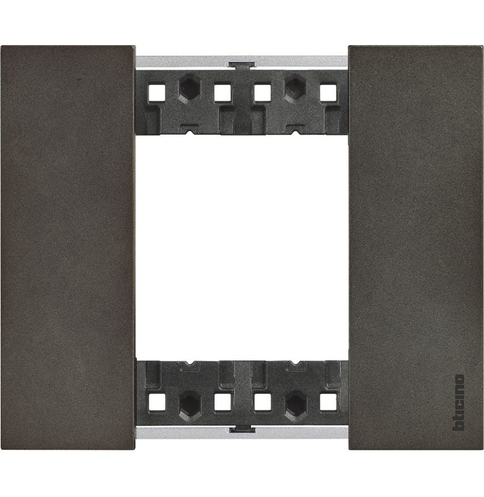 Placca Bticino Living Now Space due posti Zama KA4802NG
