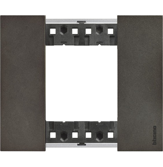Placca Bticino Living Now Space due posti Zama KA4802NG