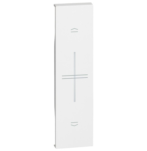 Cover Bticino Living Now illuminabile per comando tapparella connesso K4027C KW32