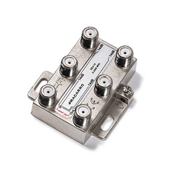 Derivatore con connettore F 4 Uscite Fracarro DE4-14 280719
