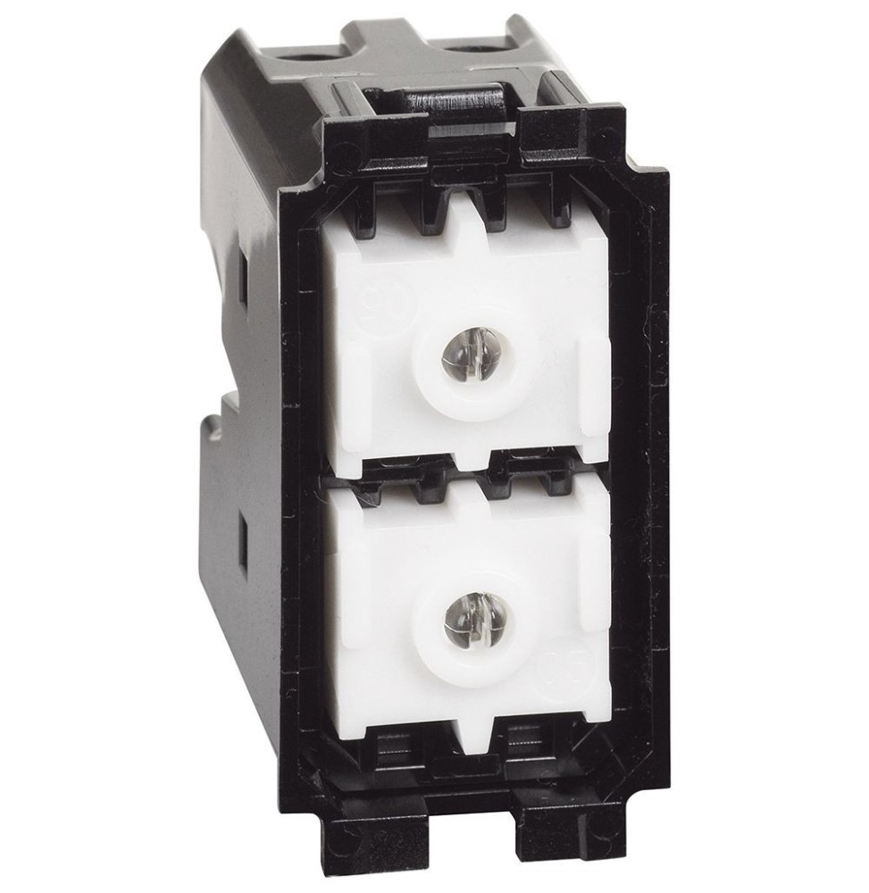 Pulsante doppio Living Now non interbloccato non illuminabile BTicino K4036