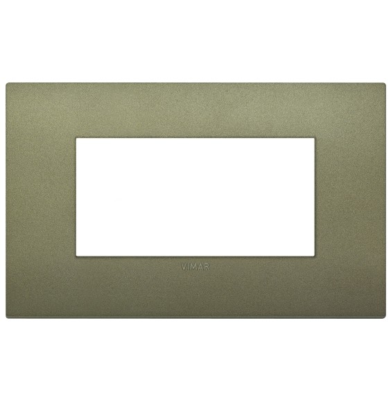 Placca  Vimar Arke' Classic  4 Moduli Verde Matt  19654.77