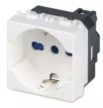 Presa Trivalente Bianca universale Serie Master MIX 21170