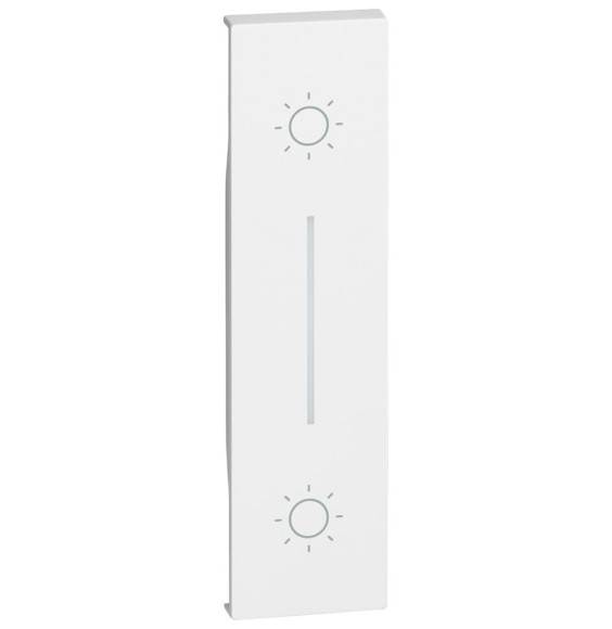 Cover Bticino Living Now per pulsante non interbloccato K4036  KW05L