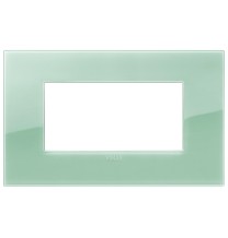 Placca  Vimar Arke' Classic  4 moduli Reflex Salvia 19654.65