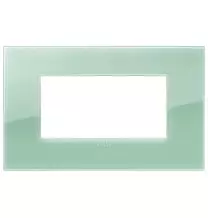 Placca  Vimar Arke' Classic  4 moduli Reflex Salvia 19654.65