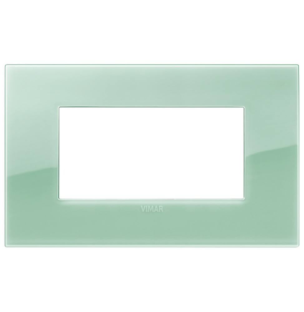 Placca  Vimar Arke' Classic  4 moduli Reflex Salvia 19654.65
