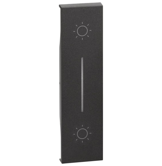 Cover Bticino Living Now per pulsante non interbloccato K4036  KG05L