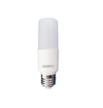 Lampada led tubolare E27 9W 3000K Luce Calda Lampo