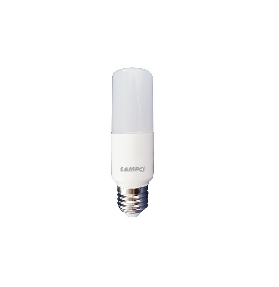 Lampada led tubolare E27 9W 3000K Luce Calda Lampo