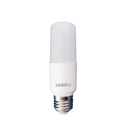 Lampada led tubolare E27 9W 3000K Luce Calda Lampo