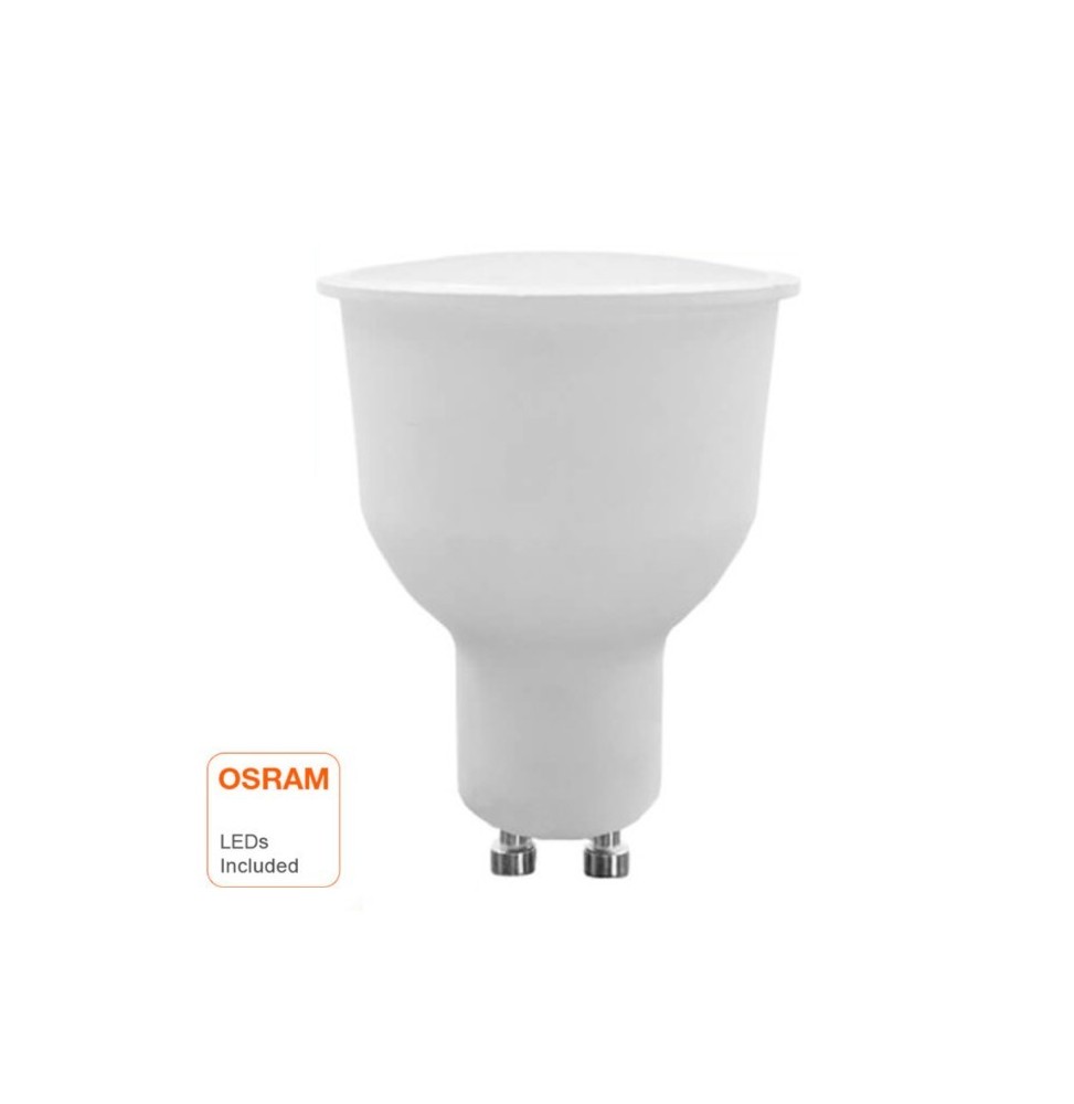Lampada GU10 10W 6000K (Luce Fredda) con chip Osram fascio 110 Gradi