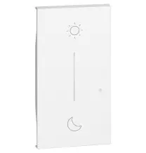 Cover Bticino Living Now Illuminabile Bianco per Comando Scenario Notte e Giorno KW41M2
