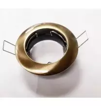 Faretto da incasso fisso Bronzo foro 65 mm Lampo DIKFIXBR