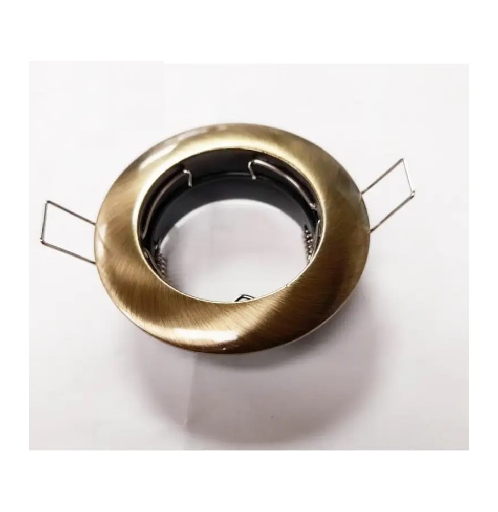 Faretto da incasso fisso Bronzo foro 65 mm Lampo DIKFIXBR