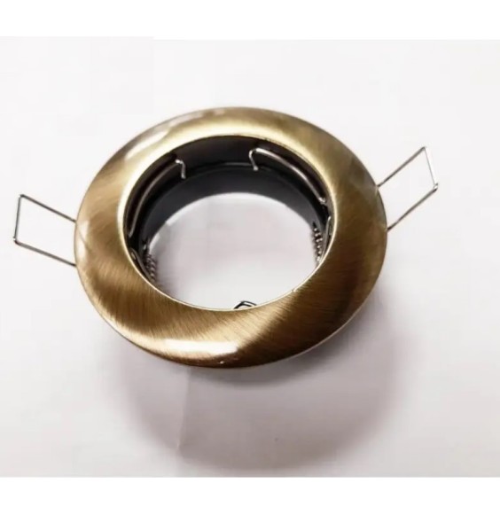 Faretto da incasso fisso Bronzo foro 65 mm Lampo DIKFIXBR