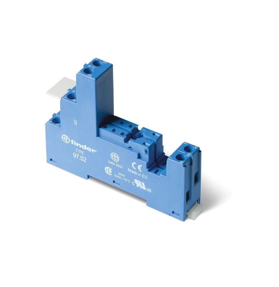 Zoccolo di connessione per rele tipo 4652 Finder 9702SPA