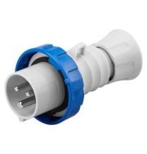 Spina CEE Dritta 2P+T cablaggio a vite IP67 16A Gewiss GW60026H