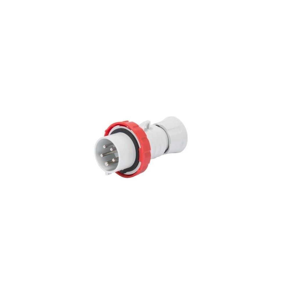 Spina Dritta CEE 3P+N+T cablaggio a vite IP67 16A Gewiss GW60031H