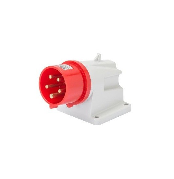 Spina CEE a parete 3P+T cablaggio a vite IP44 16A Gewiss GW60408