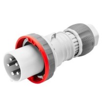 Spina Dritta CEE 3P+T cablaggio a vite IP67 63A Gewiss GW61052H