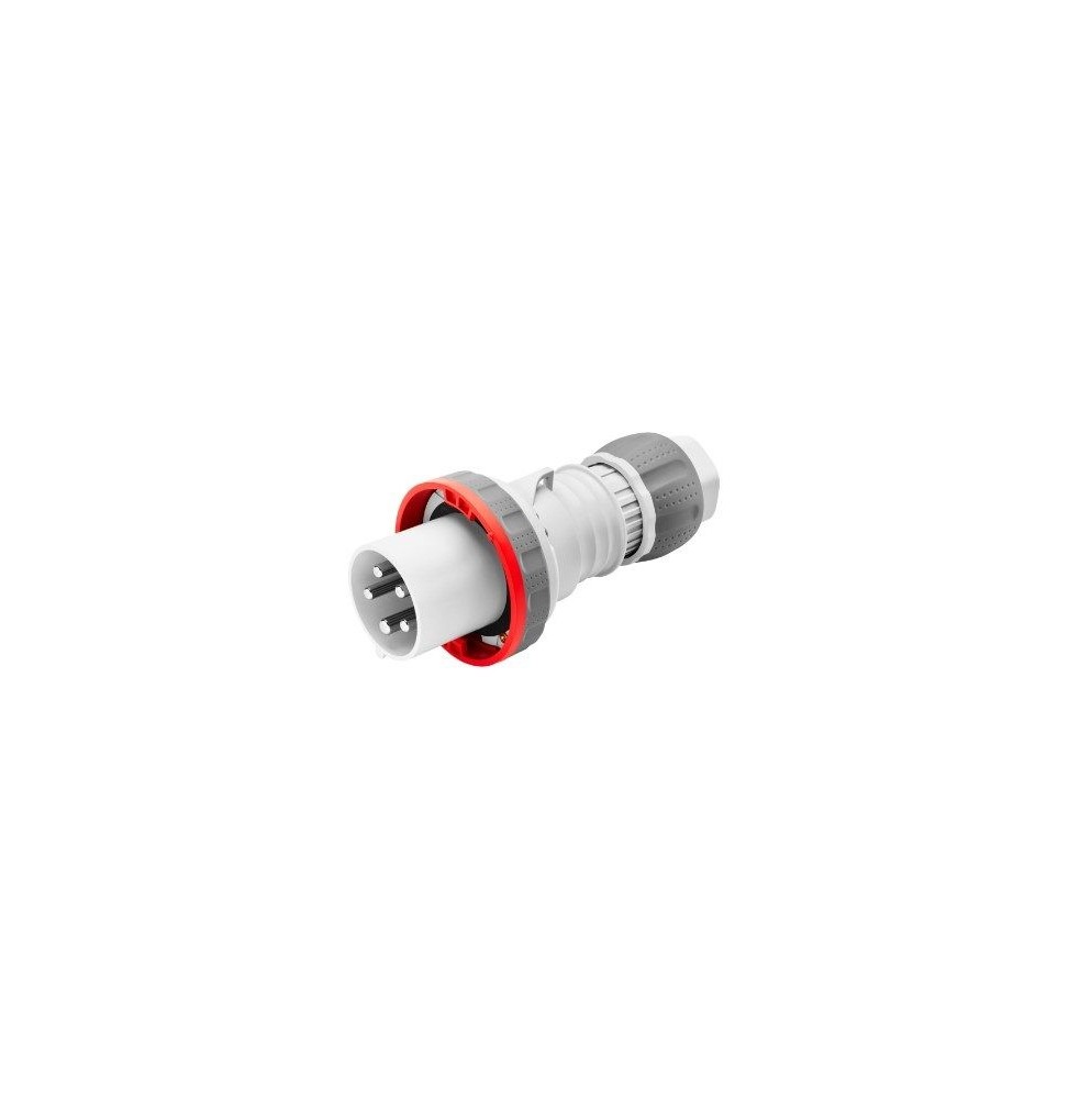 Spina Dritta CEE 3P+T cablaggio a vite IP67 63A Gewiss GW61052H