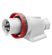 Spina CEE a parete 3P+N+T cablaggio a vite IP67 63A Gewiss GW61453