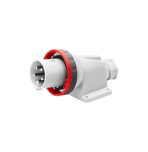 Spina CEE a parete 3P+N+T cablaggio a vite IP67 63A Gewiss GW61453