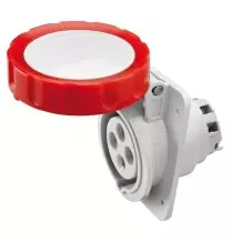 Presa ad incasso angolata CEE 3P+T IP67 16A Gewiss 62231H