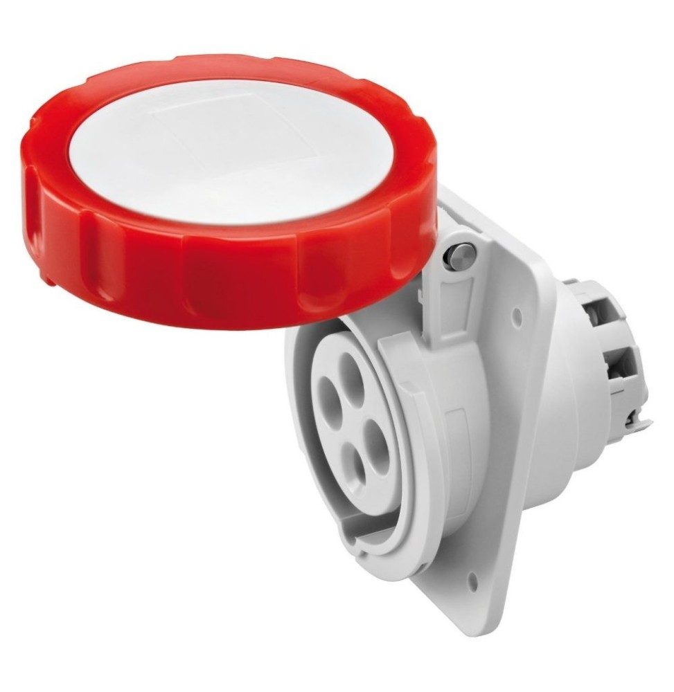 Presa ad incasso angolata CEE 3P+T IP67 16A Gewiss 62231H