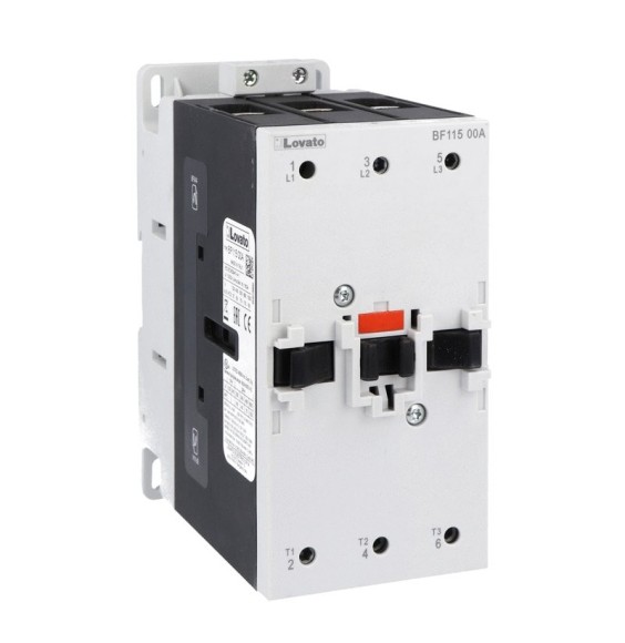 Contattore tripolare corrente di impiego (AC3) 115A bobina 400VAC Lovato BF11500A400