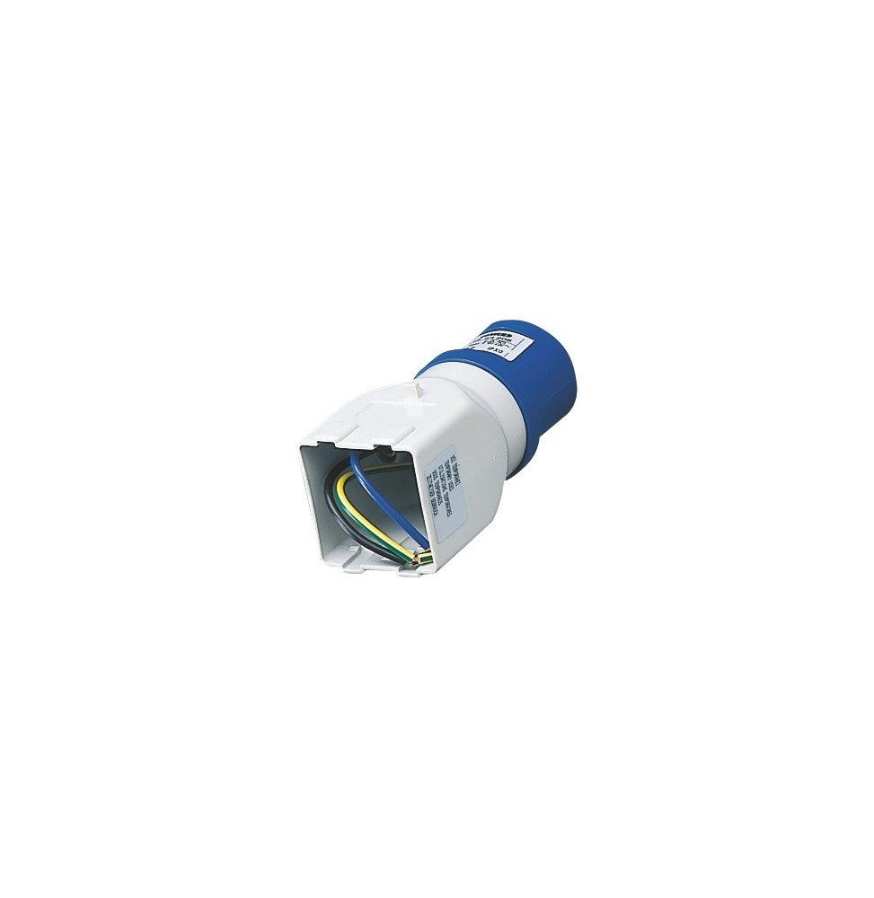 Adattatore Da Spina Cee a Presa Civile 2P+T Blu 16A 230V Gewiss GW64206
