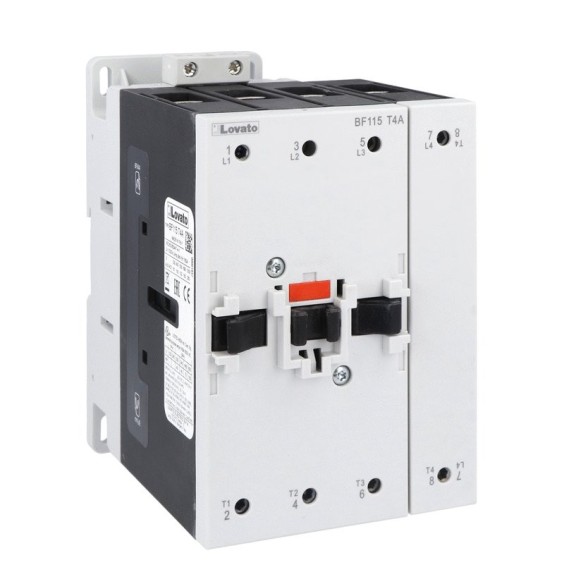 Contattore quadripolare 160A in AC1 bobina in AC 230VAC Lovato BF115T4A230