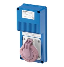 Presa interbloccata senza fondo con trasformatore 2P 16A 24V IP67 Gewiss 66359N