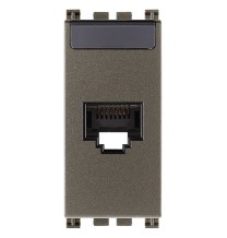 Presa di rete Categoria 6 RJ45 non schermata Vimar Arke' Metal 19339.13.M