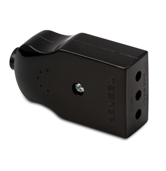 Presa Volante 2P+T 10A Nera Master 05210