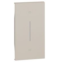 Cover Bticino Living Now con Simbolo SuGiu' due moduli Sabbia KM05MH2