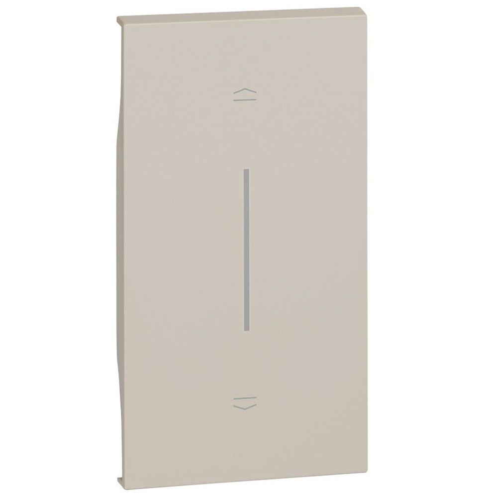 Cover Bticino Living Now con Simbolo SuGiu' due moduli Sabbia KM05MH2