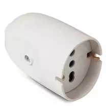 Presa Schuko Trivalente Per spine Italiane e tedesche 16A Bianca Master 05541