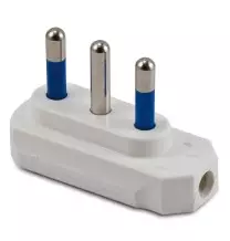 Spina piatta 16A+T Bianca Master 05421