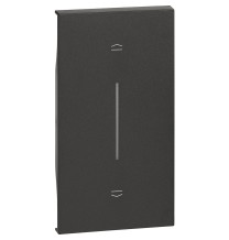 Cover Bticino Living Now con Simbolo Su/Giu' Nero  KG05MH2