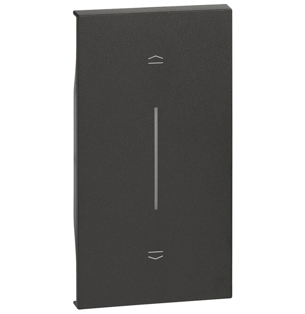 Cover Bticino Living Now con Simbolo Su/Giu' Nero  KG05MH2