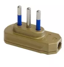 Spina piatta 10A+T Oro Master 05411-O