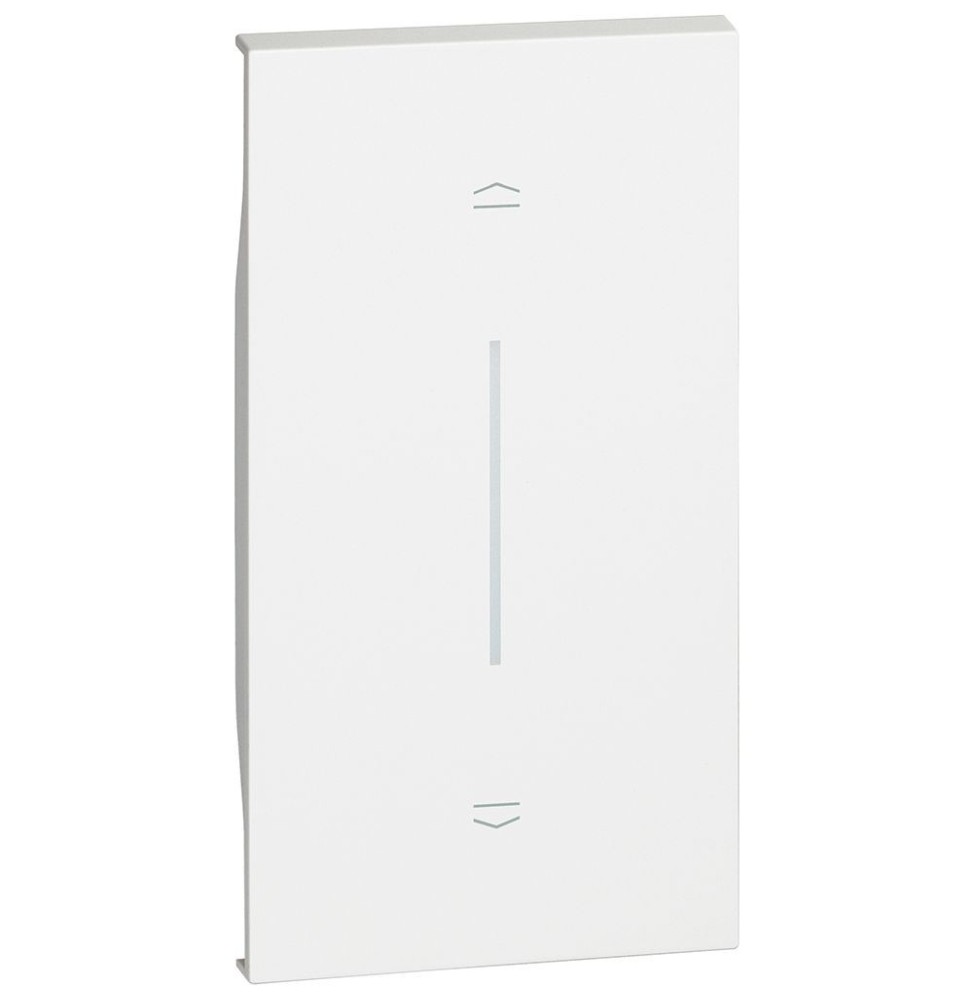 Cover Bticino Living Now con Simbolo SuGiu' due moduli Bianca KW05MH2