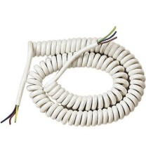 Cavo estensibile bianco 5MT filo teso 3x0,75 bianco Master 00616B