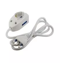 Multipresa compatta a tre uscite Cavo 1,2 mt Master 70360