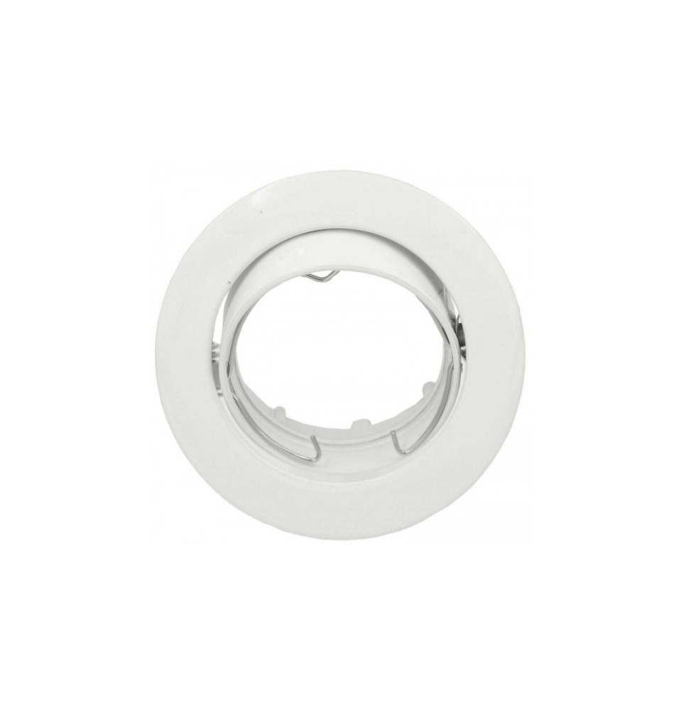 Faretto da incasso orientabile bianco foro 75 mm Lampo