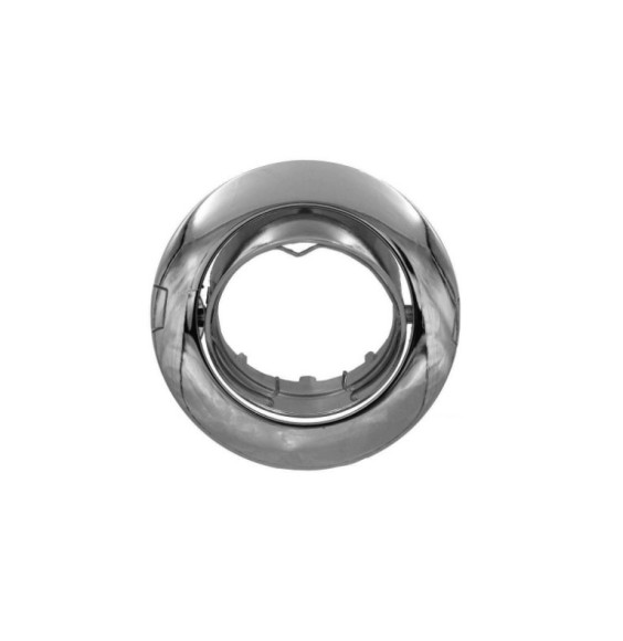 Faretto da incasso orientabile cromo foro 75 mm Lampo