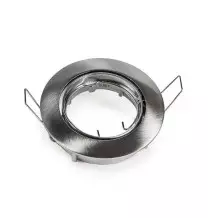 Faretto da incasso orientabile inox foro 75 mm Lampo