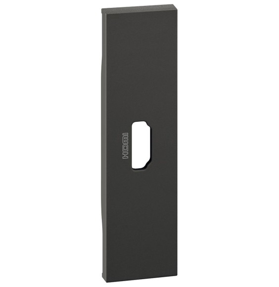 Cover Bticino Living Now con Simbolo HDMI per articolo K4284P colore Nero KG14